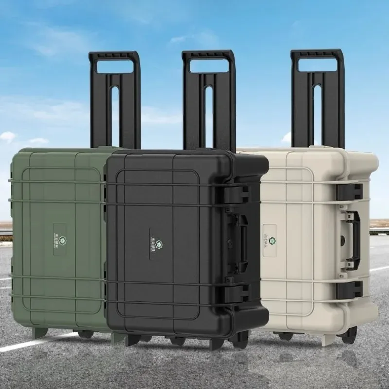 Pull Rod Toolbox Waterproof Instrument Protective Box Large Capacity Equipment Storage Case Handheld Hardware Tool Organizer Box