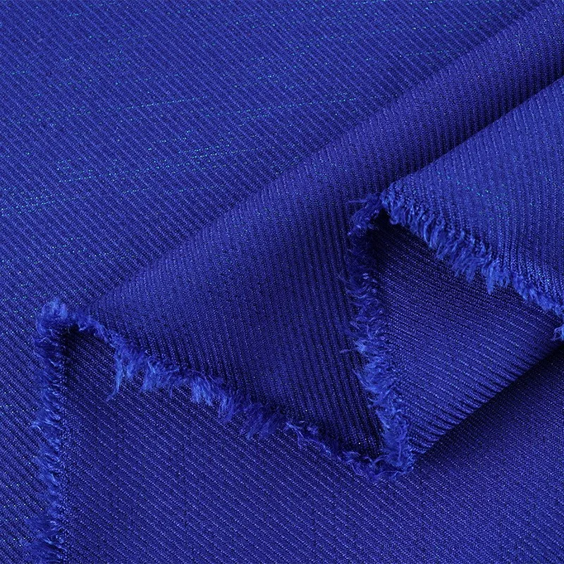 

Twill suit fabric polyester and cotton breathable trouser new