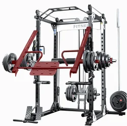 Smith machine integrated training equipment gantry bench press squat rack multi-function gym equipment