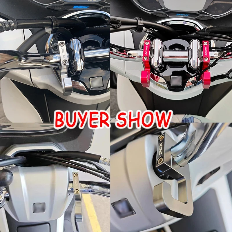 2PCS Motorcycle 22mm Hook Helmet Luggage Bag Hook Holder Hanger Hooks For Honda CT 125 CT125 Ducks125 2022-2025 Monkey125 PCX160