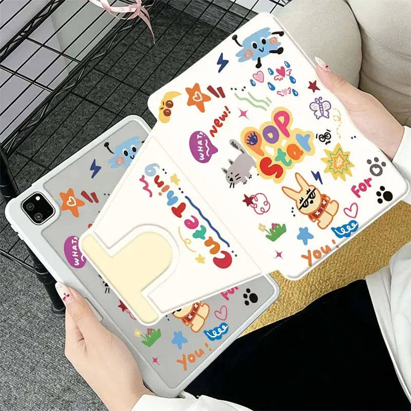 Hot Selling 360 Degree Rotating for IPad mini6 8.3 10.2 7/8/9th 4/5 10.9 10th Air3 10.5 Air11/13 12.9 A16 2025 11th Pro 11 2024