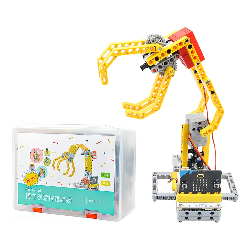 Expansion Board Programming Building Blocks, Robot Sensor Kits, Graphical Teaching Aids, 48 Shapes