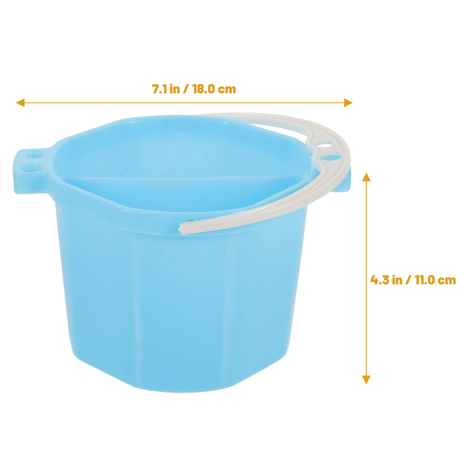 Paint Brush Washer Multifunctional Portable Watercolor Palette for Artists Kids Adults Reusable Handle Brush Cleaner Compact