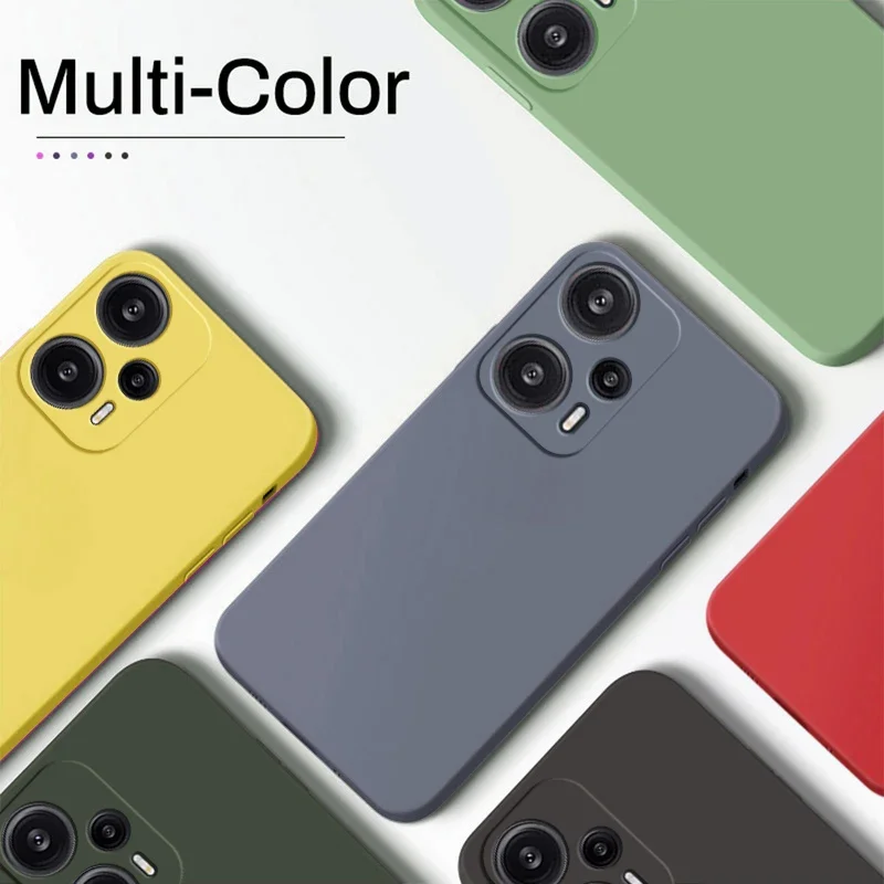 Poco F5 F 5 PocoF5 Pro Case Original Liquid Silicone Soft Cover For Xiaomi Poco F5 F 5 PocoF5 Pro F5Pro Shockproof Phone Cases