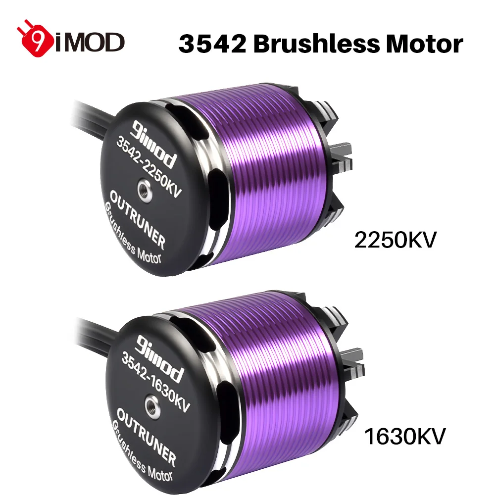 

9IMOD 3542 Brushless Motor 1630KV 2250KV Outrunner Motor 1/10 1/12 for RC Crawler Car
