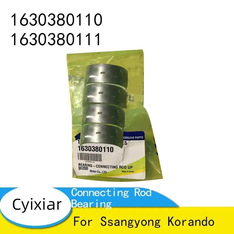 New Genuine Connecting Rod Bearing Set For Ssangyong Korando Petrol 1630380110 1630380111