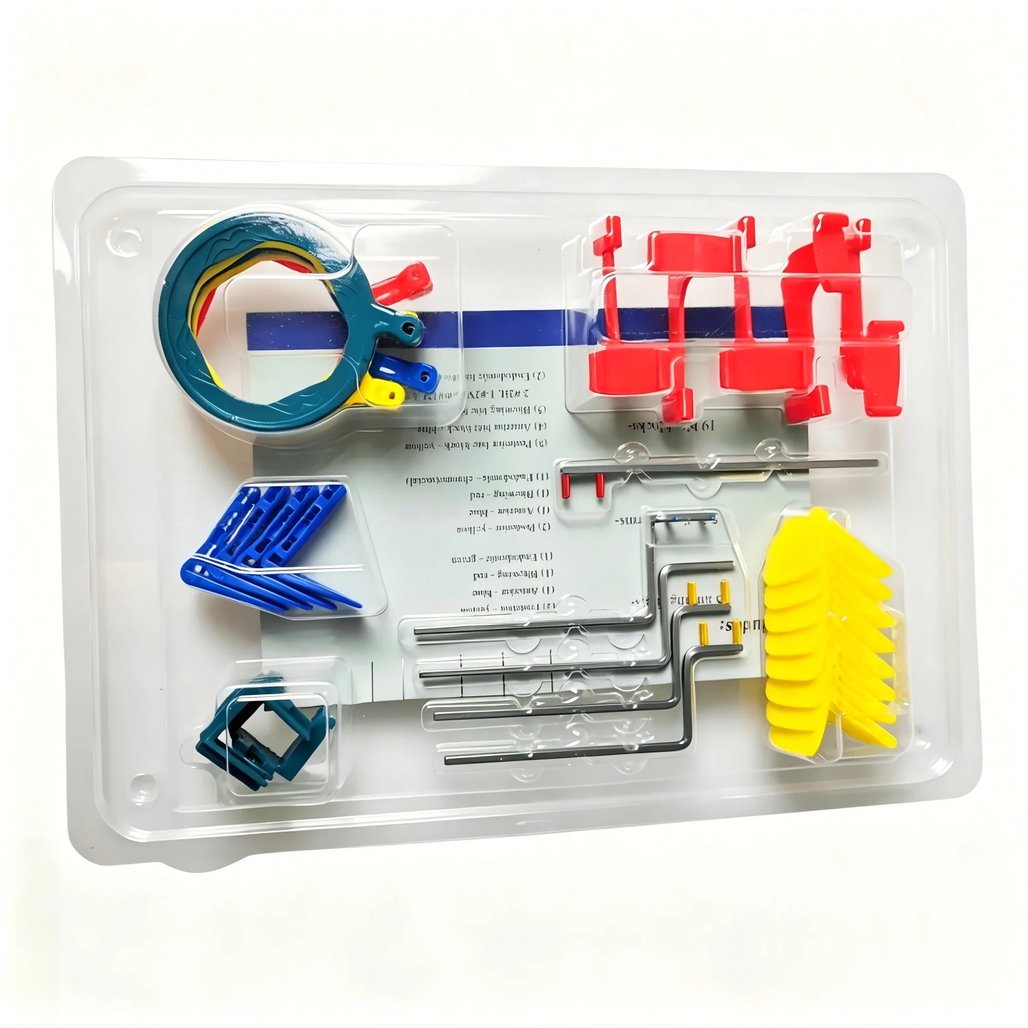 

Universal Dental X-Ray Film Positioner, XCP-DS Type Plastic Snap Holder for Intraoral Sensor & Radiograph, Lab Tool