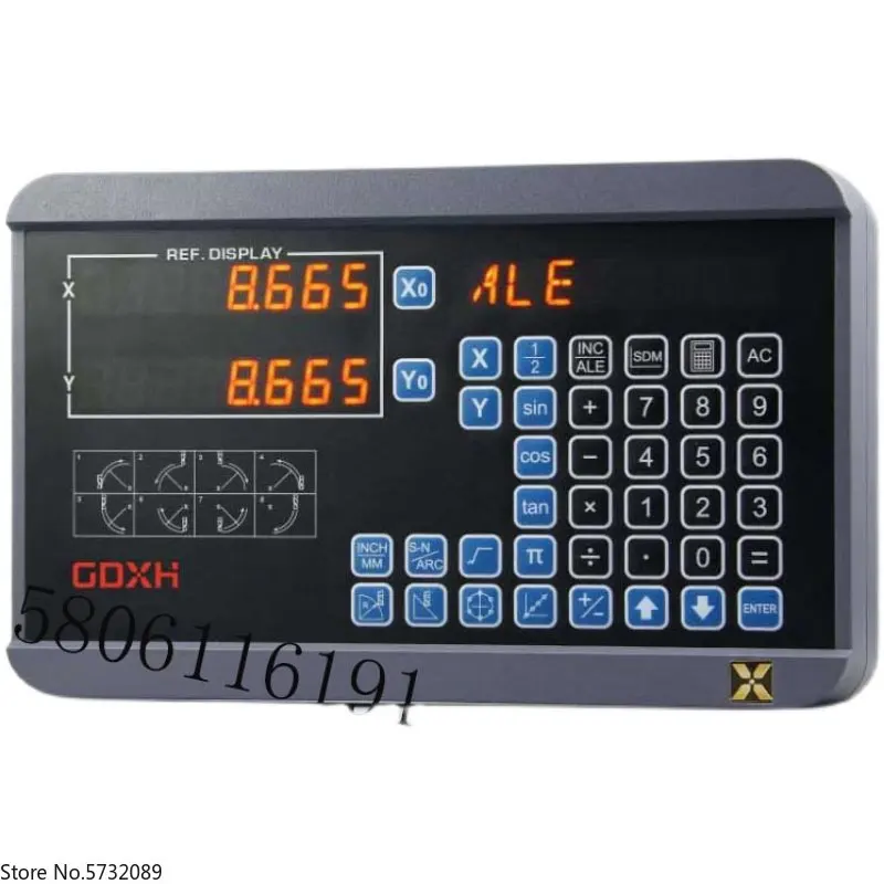 Grating ruler SINO signal and MK300-9-3 electronic ruler GDXH MK-300 digital display meter XH-2/3