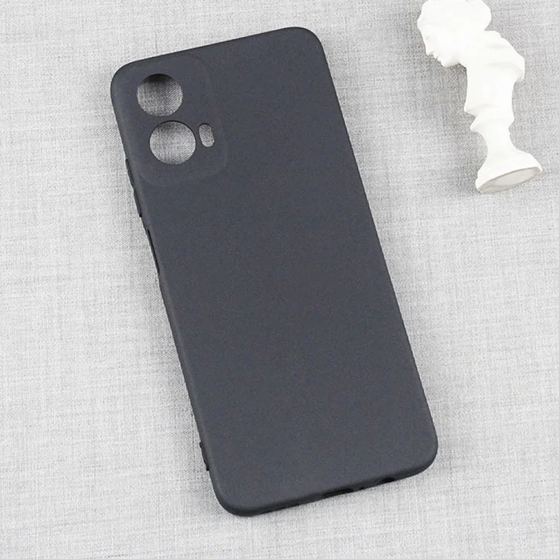 For Moto G34 Case G 34 TPU Soft Black Slim Matte Silicone Case for Motorola Moto G34 5G Back Cover MotoG34 Phone Cases