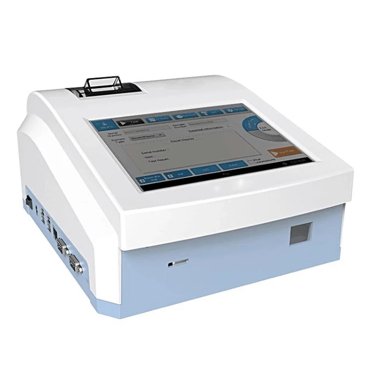 

HBA1C CEA PSA T3 LH Hormones Analyzer Machine Rapid Quantitative Test POCT Fluorescence Immunoassay Analyzer