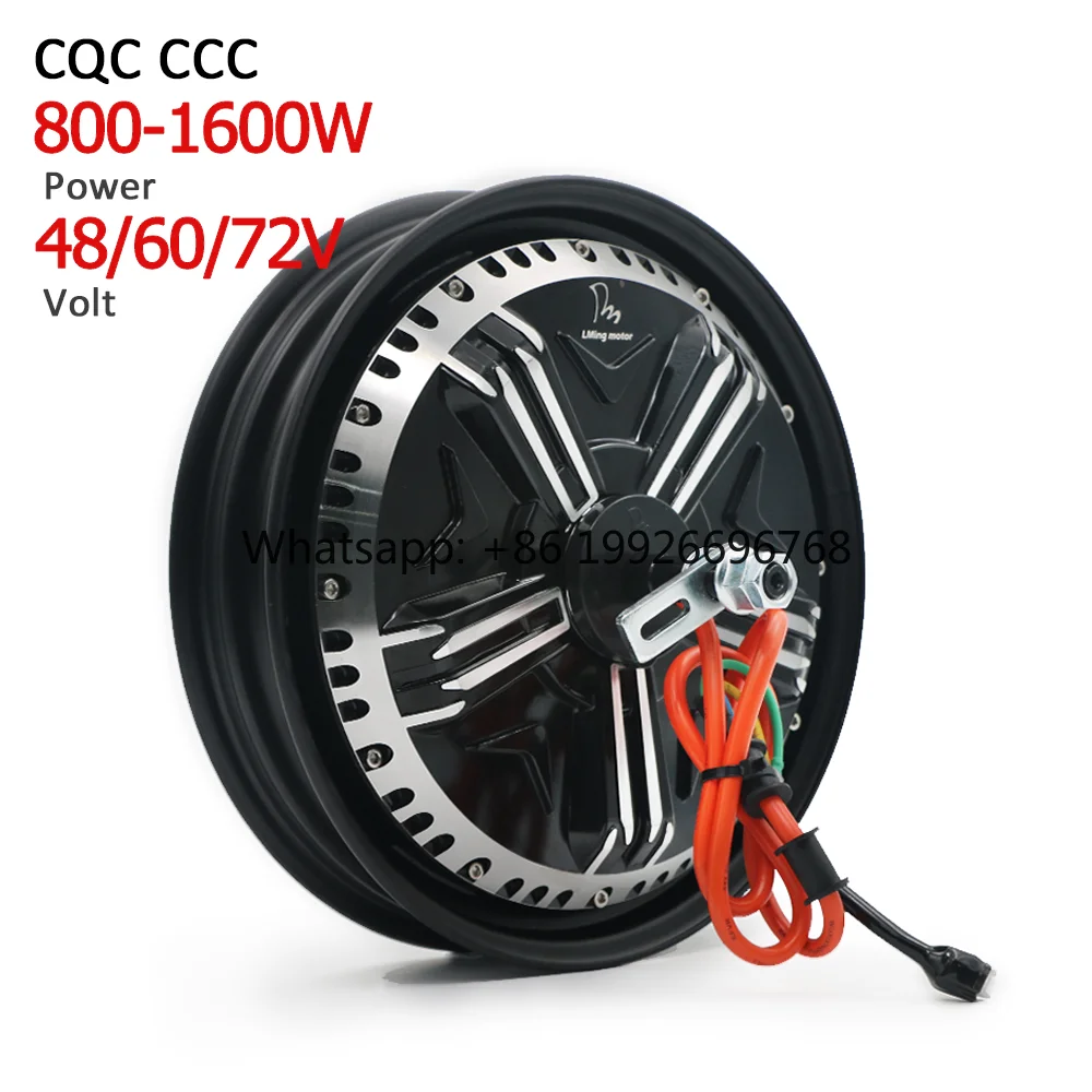 

12 Inch Brushless 800W Rear Wheel Hub Motor for Electric with Waterproof IP67