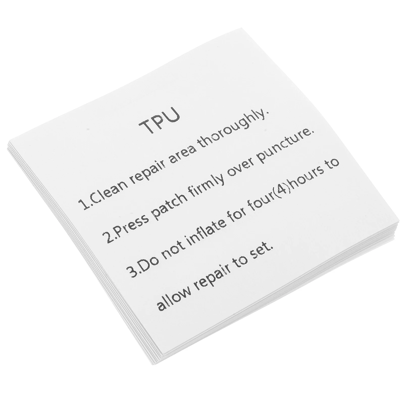 

2 Sets Inflatable Repair Sticker TPU Adhesive Waterproof Patch for Tent Jacket Umbrella Mattress Boat Ring Toy Cycling