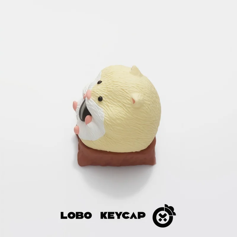 لوبو الأصلي الهامستر تحت عنوان Keycap بودنغ موتشي تخصيص مادة الراتنج واحدة ESC موقف الطبقات بالتنقيط الغراء