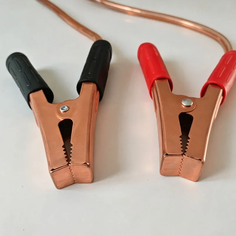Oxygen-free Copper Auto Jumper Lead, Emergency Battery Connecting Cord, Vehicle Jump-start Cable, High Conductivity Power Wire