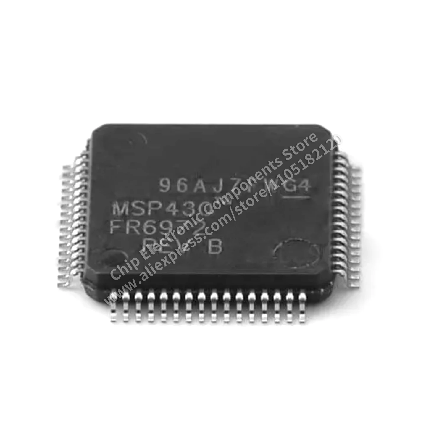 （ 2 PCS）Original IC MSP430FR6972IPMR MSP430FR6972 Mixed-Signal Microcontroller Chip LQFP-64