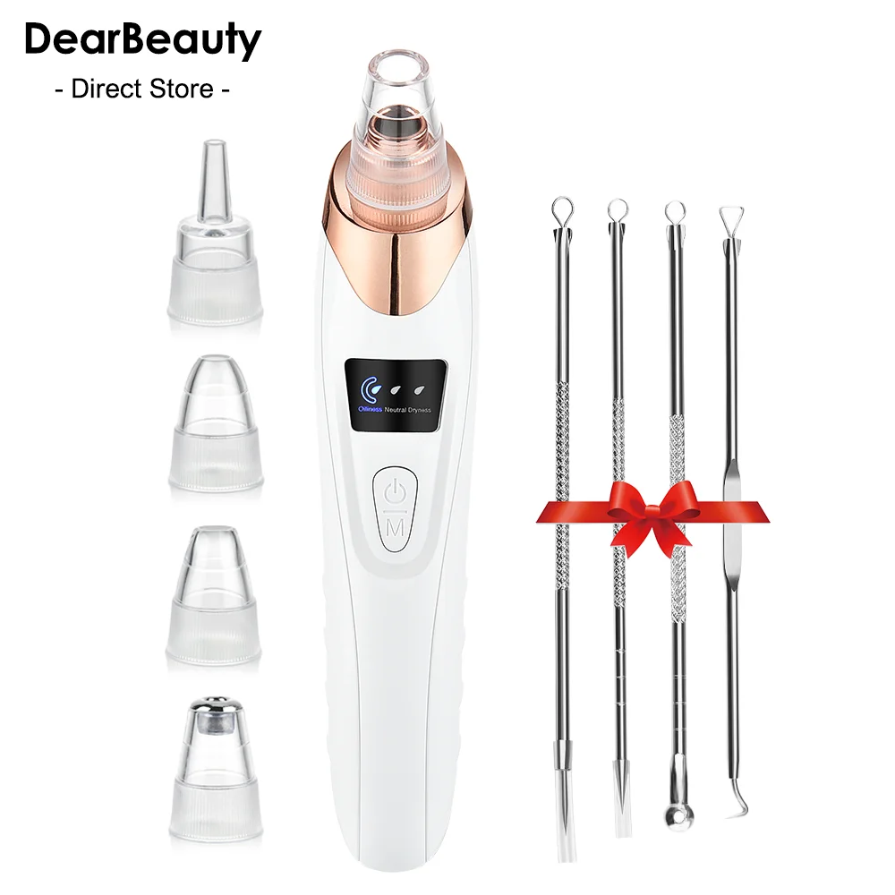 Aspirateur électrique pour éliminer les points noirs, nettoyage en profondeur du visage, Machine de nettoyage des pores, outils de soins de la peau du visage