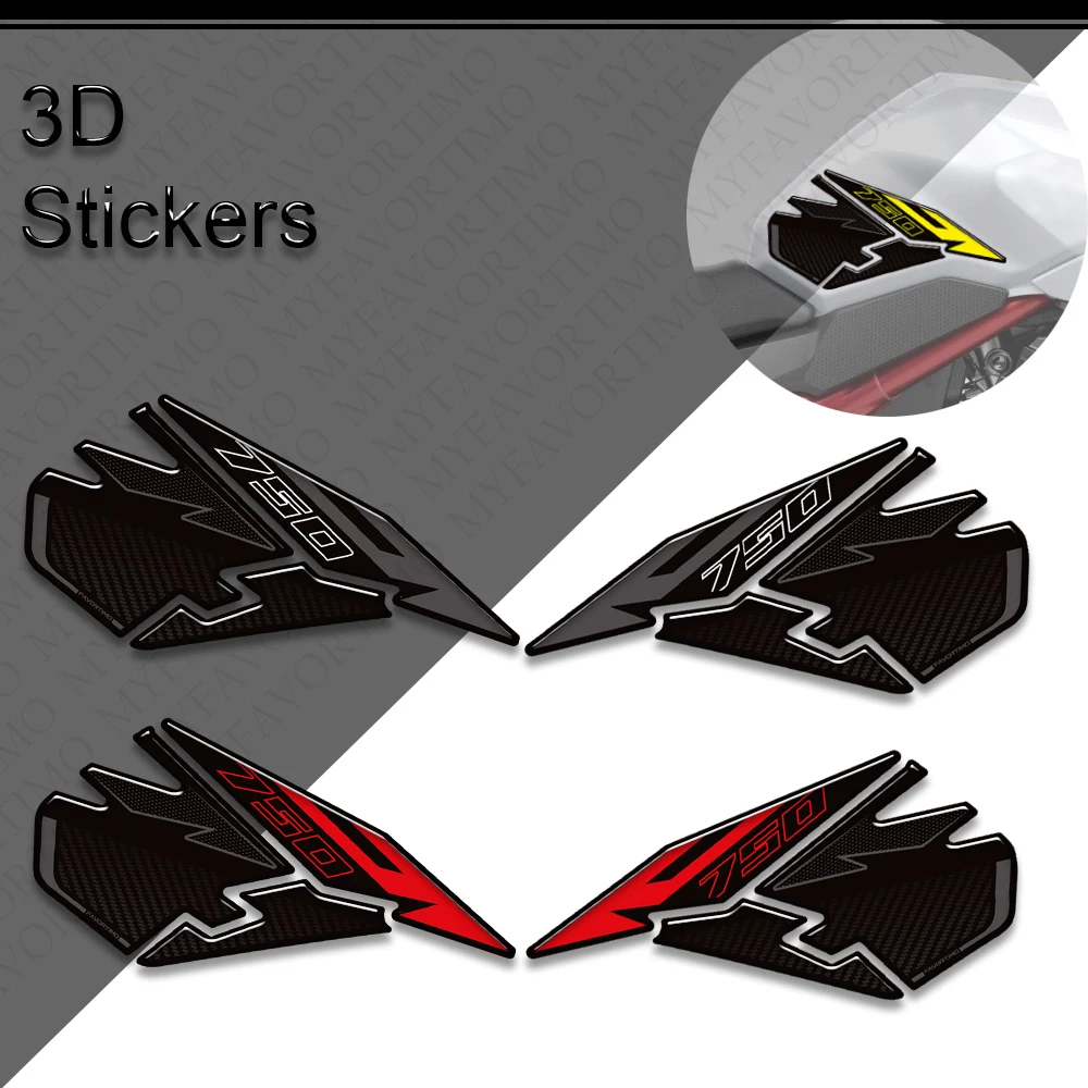 

For Hornet 750 CB750 CB 750 Motorcycle Tank Pad TankPad Cap Grips Gas Fuel Knee Stickers Decals Protector 2023 2024 2025 2026