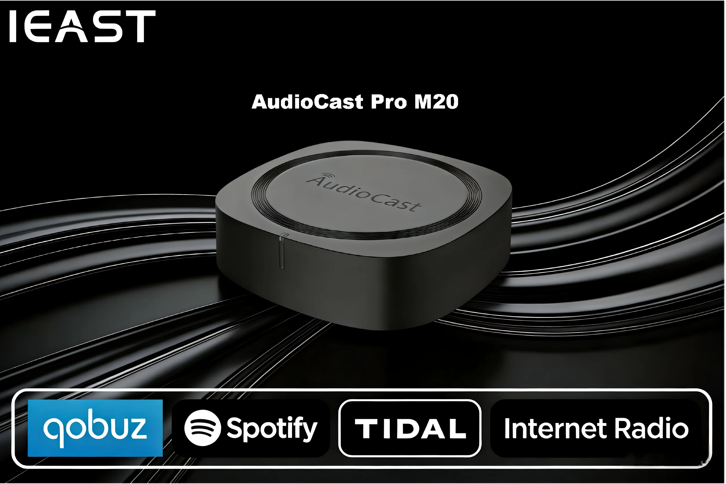 

IEAST AudioCast Pro M20 Wireless WiFi audio receiver multi room Bluetooth