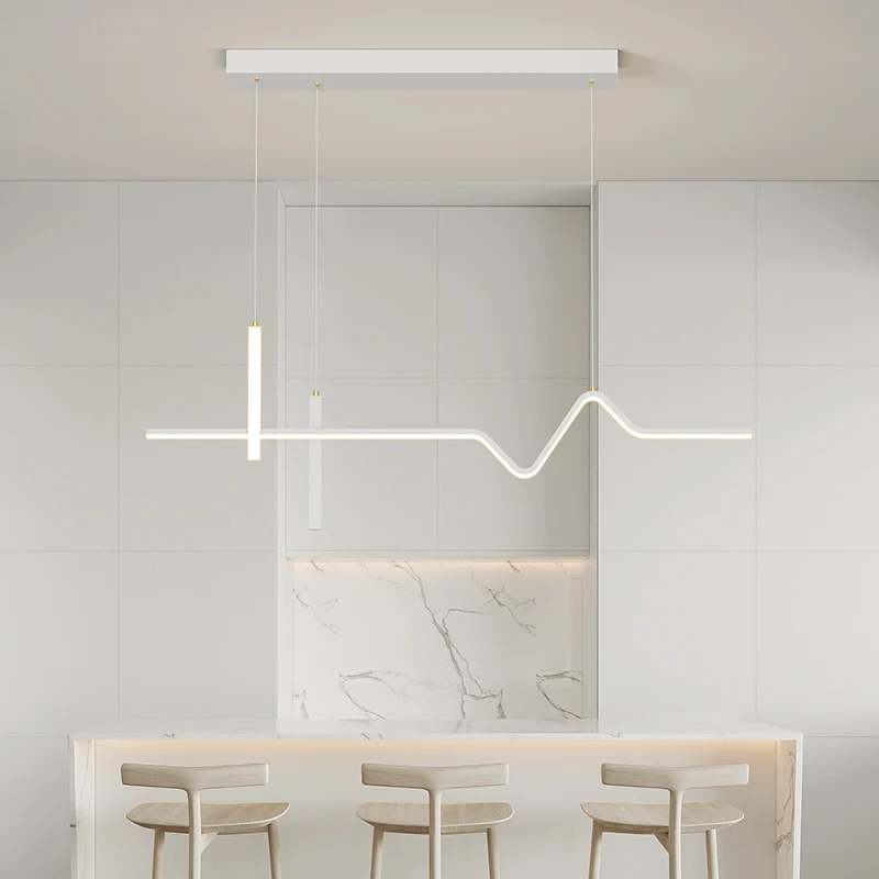 Moderne Minimalistische Led Kroonluchter Hanglamp Voor Eetkamer Keuken Bar Restaurant Huisdecoratie Verlichtingsarmaturen