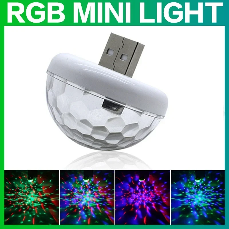 STONEGO Multi Color USB LED Car Interior Lighting Kit Atmosphere Light Neon Lamps RGB Stage Lighting for Home Party Decor