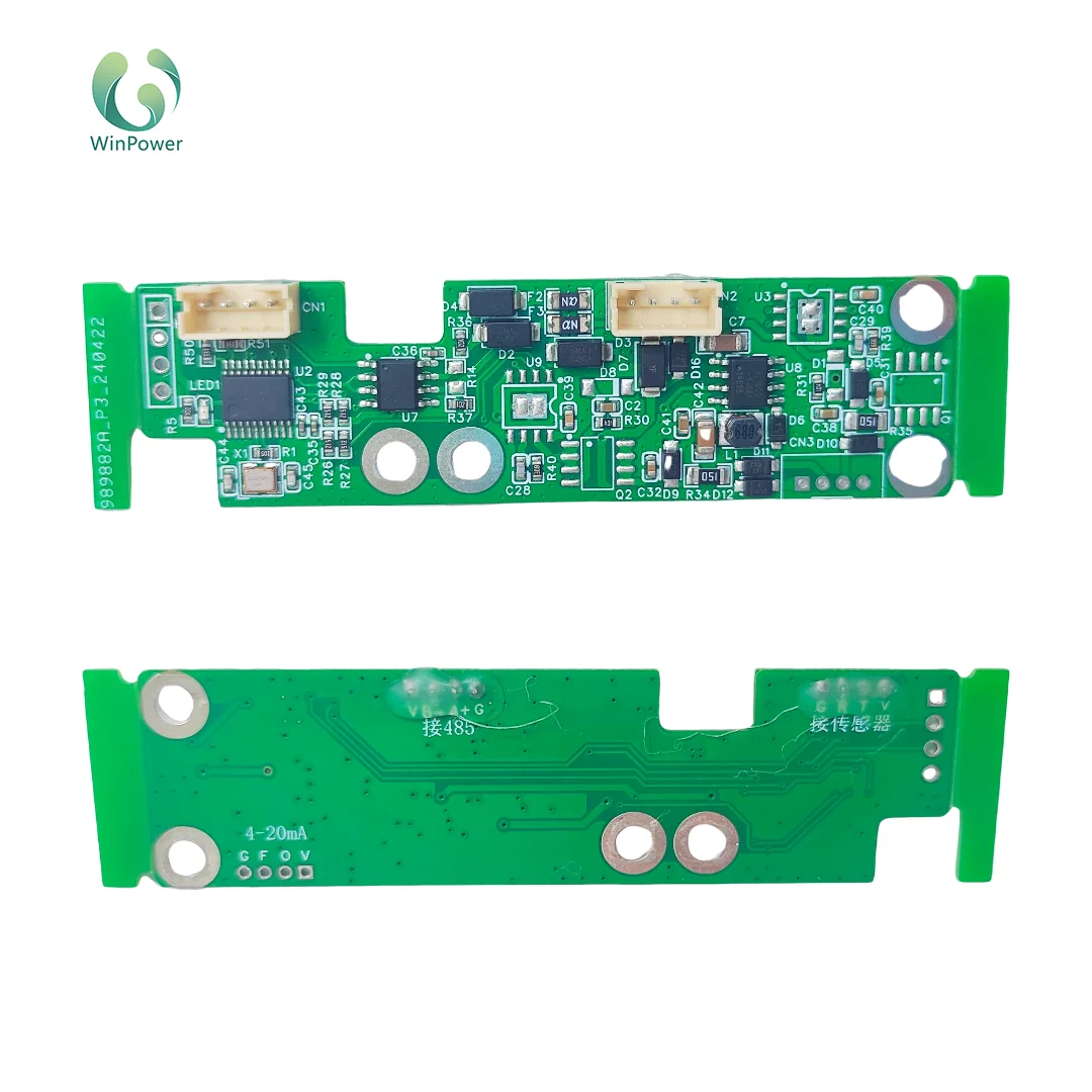 Placa de interfaz RS-485 485 Convertir señal TTL a salida analógica RS-485 y 4-20mA (es necesario personalizar) Se utiliza con sensor