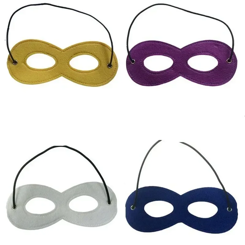 1 Piece Solid Color Felt Eye Mask for Kids and Adults, Ideal for Birthday Parties