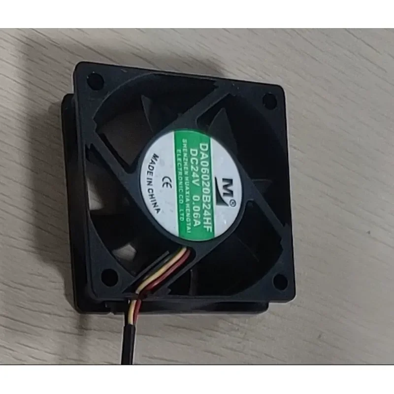 for DA06025B24HF for DA06020B24HF 6cm 24V 0.06A 0.07A 3 Wire Variable Frequency Cooling Fan