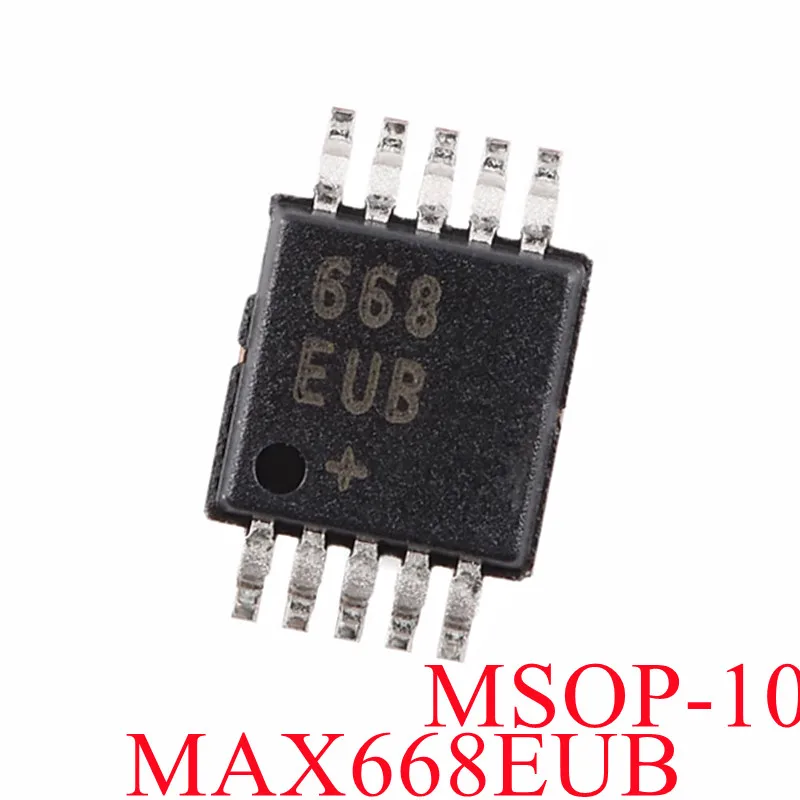 【1pcs】100% New MAX668EUB AX668EUB MSOP-10 Chip