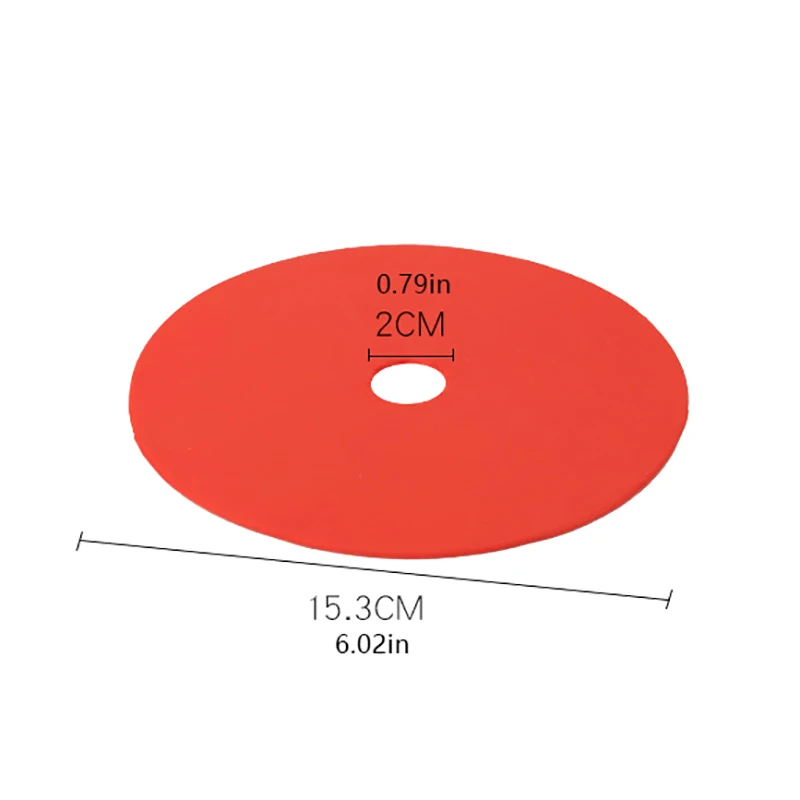 10 قطعة كرة القدم المخاريط المسطحة علامة القرص مع ثقوب Landmark وسادة كرة القدم كرة السلة التدريب الإيدز معدات التدريب الرياضية #6