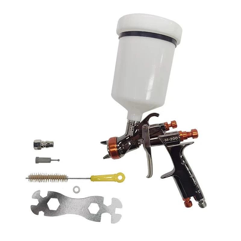 

M200 Automotive Sheet Metal Pneumatic Paint Gun Topcoat Spray Gun for Car Repair and Furniture Painting