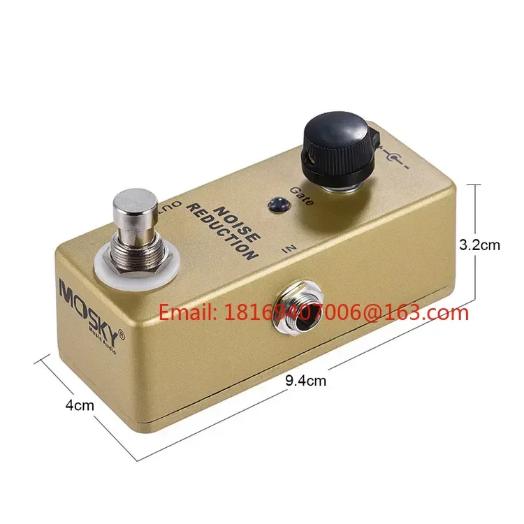 

Электрогитара Бас Классический MXR Noise Gate Эффектор с одним блоком шумоподавления