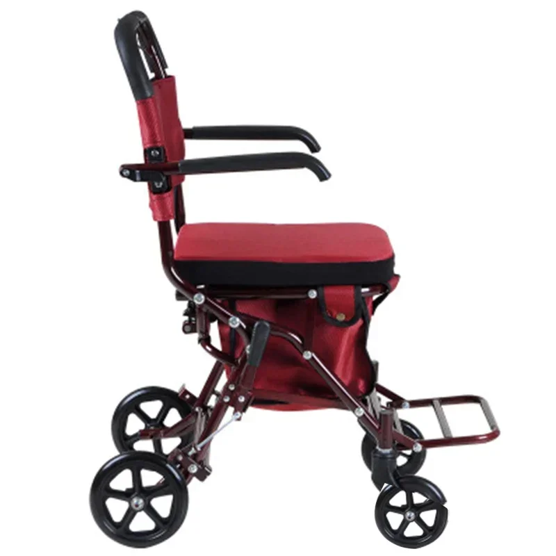 

New Design Collapsible Aluminum Shopping Trolley Go Out Shopping Stroller For The Elderly