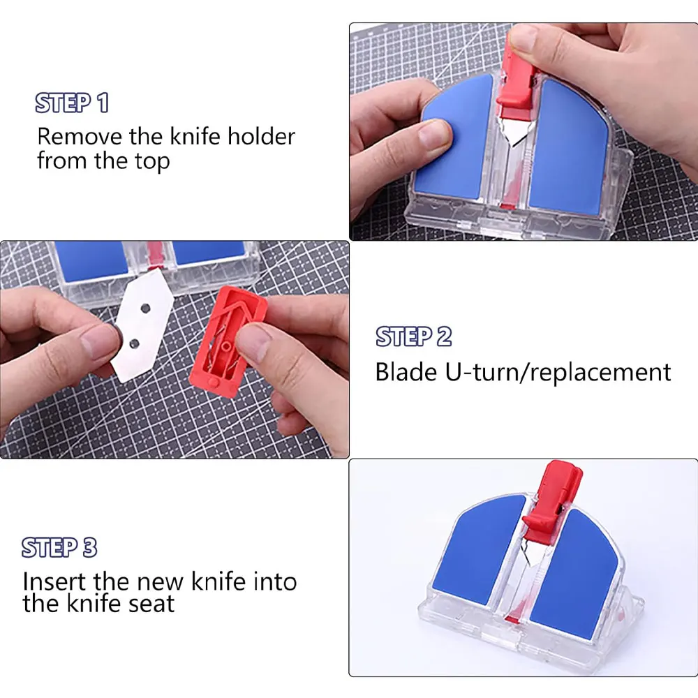 1 szt. wielofunkcyjny regulowany 45 °   i 90 °   nóż do cięcia skośnego, trwała konstrukcja z tworzywa sztucznego, odpowiedni do papieru kraft, płyty piankowej.