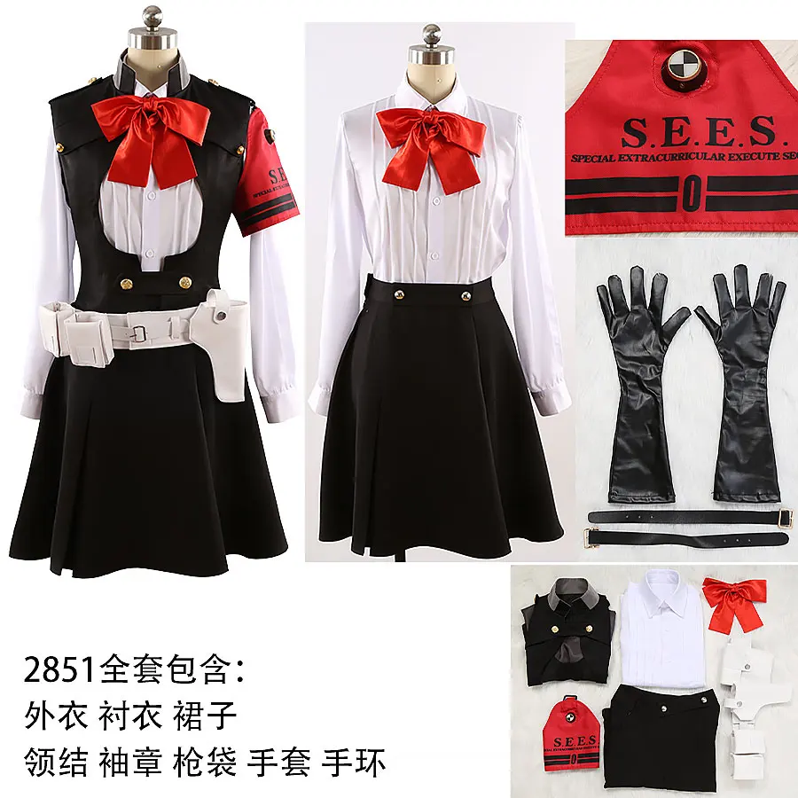 أزياء ميتسورو كيريجو التأثيرية للهالوين وعيد الميلاد لعب الأدوار الهزلية المخصصة Mooyiyi فستان نسائي جديد