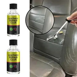 30/50ml Car Leather Repair Glue Auto Seat Maintenance Leather Care Liquid Rubber Leather Gel For Repairing Car Leather Items