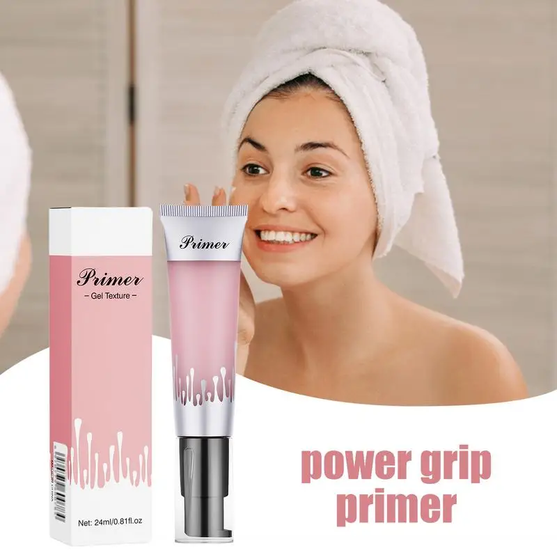 24ml Pore Primer Moisturizing Color Correcting Blurring Primer Non-greasy Base Foundation Primer For Long-Lasting Face Makeup