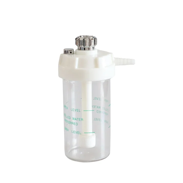 

Humidifier Cup Oxygen Flow meter Wall Type Double-tube medical humidifier bottle