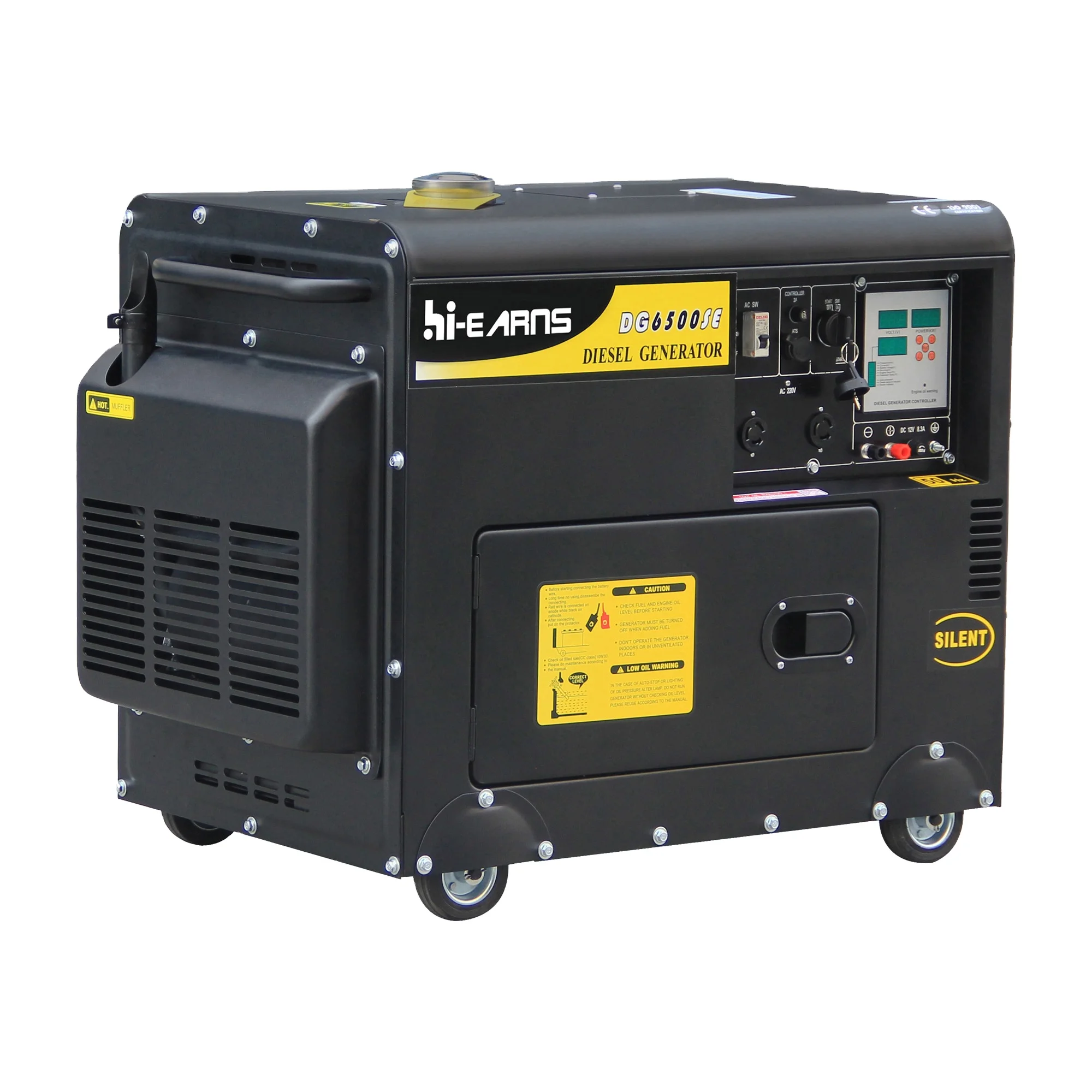 

5KW silent home use die·sel generator set DG6500SE