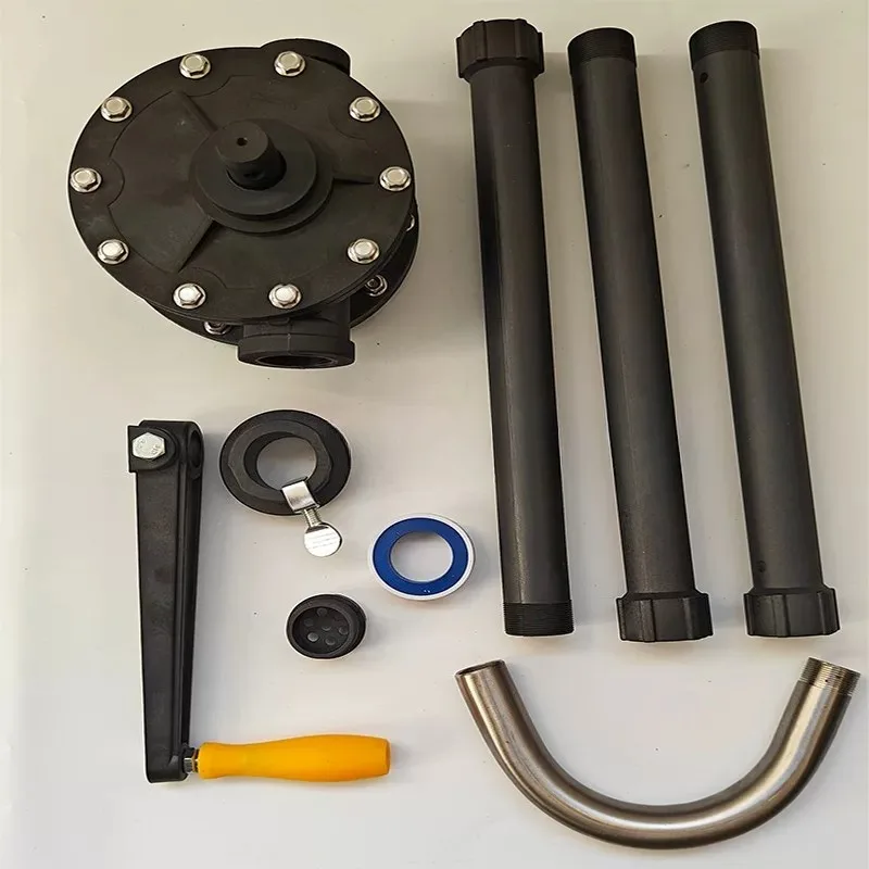 Hand oil pump Chemical liquid pumping pump Corrosion-resistant plastic barrel pump