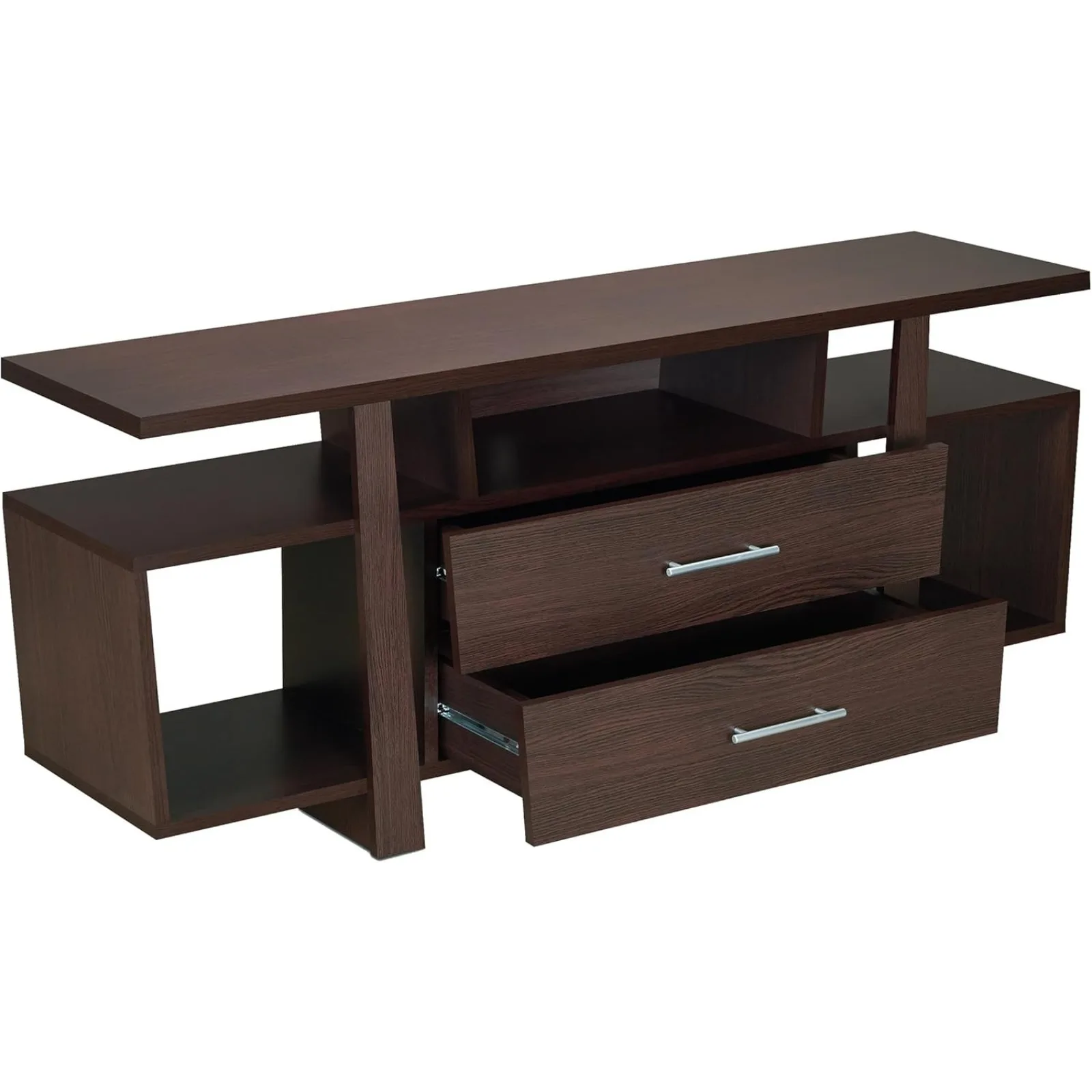 Us Raphael Modern Hout Multi-Opslag 59-Inch Tv-Standaard, Espresso