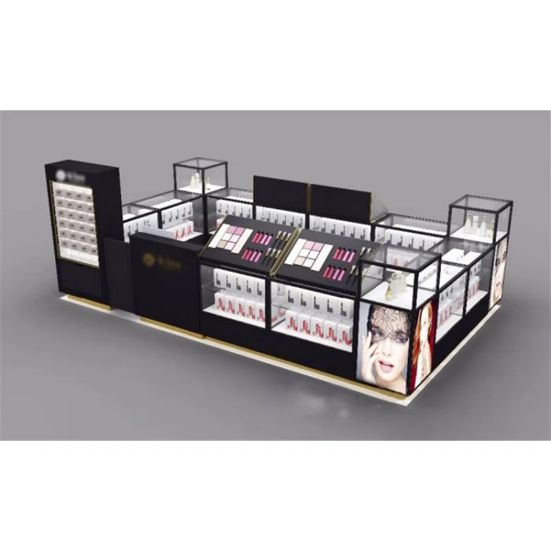 (Customized) Beauty Salon Display Stand Makeup Store Cosmetic Kiosk Shopping Mall