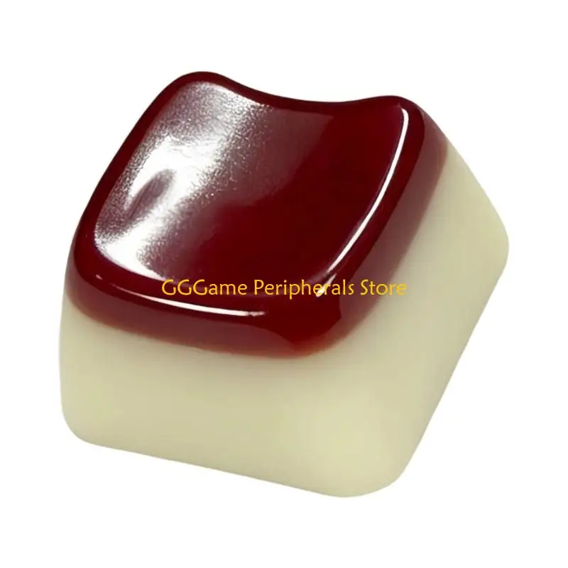 U55B Game Resin Keycap Keycap DIY Handmade Keycap for Game Keypad Personality Keycap Keypad Kitten Jelly