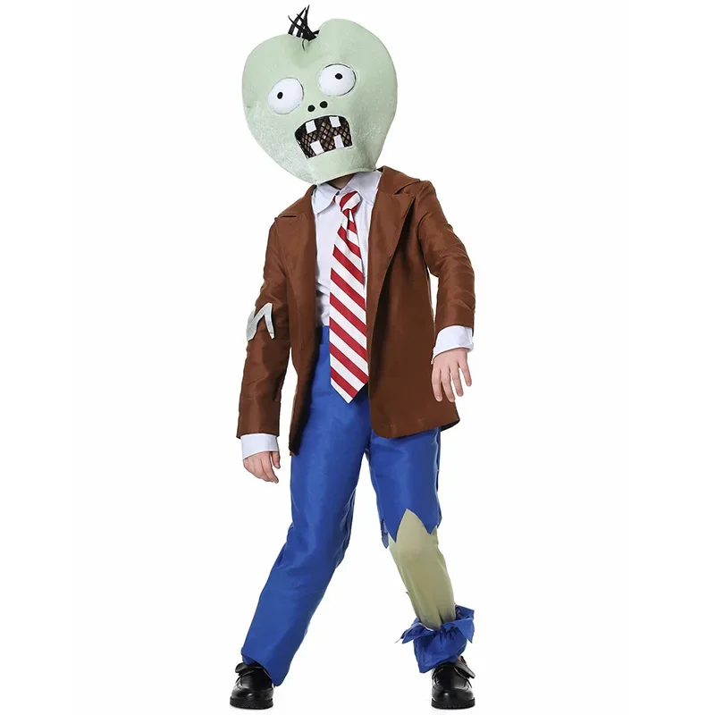 

HN8 Halloween PVZ Zombie Costume Plants vs. Zombies New Plant Zombie Cosplay Game Role Playing Performance Costume8…Gf