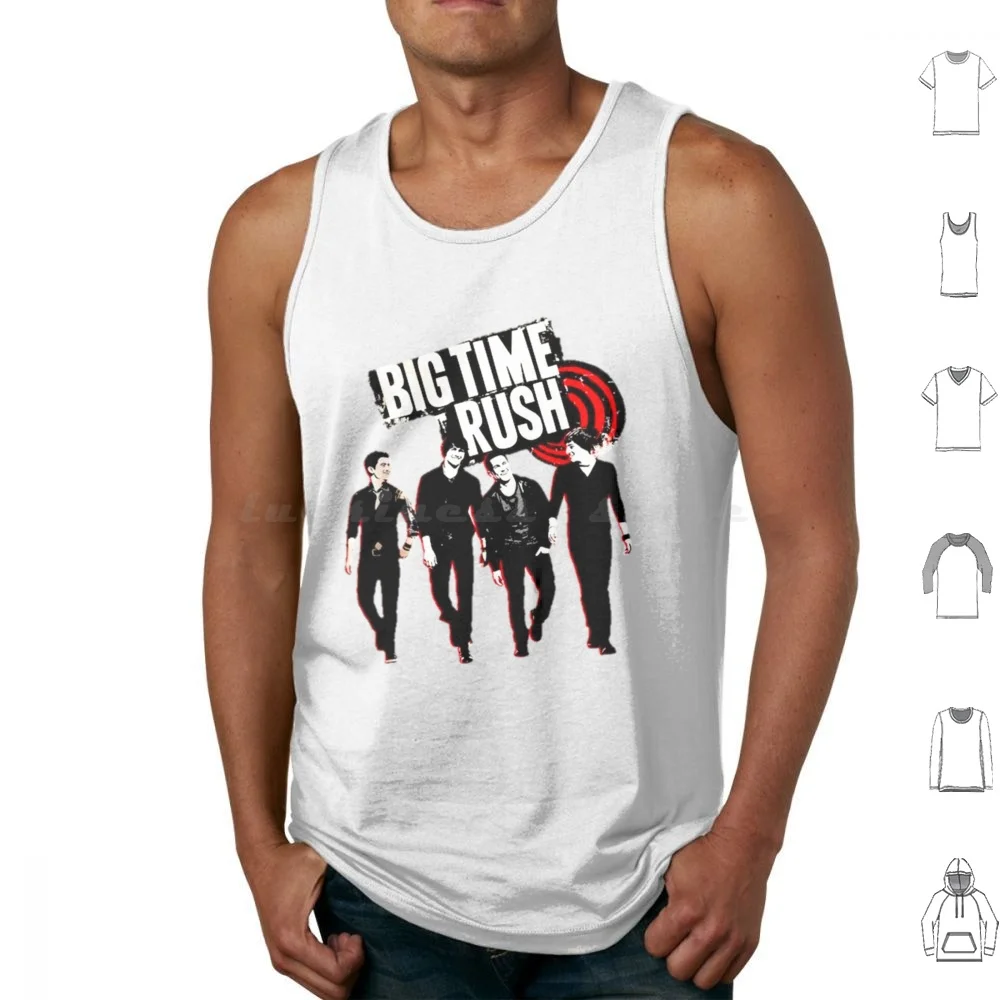 Big Time Rush Eras Tour ? Tank Tops Print Cotton Big Time Rush Btr Eras Tour Big Time Rush Eras Tour Boyband Big Time Rush