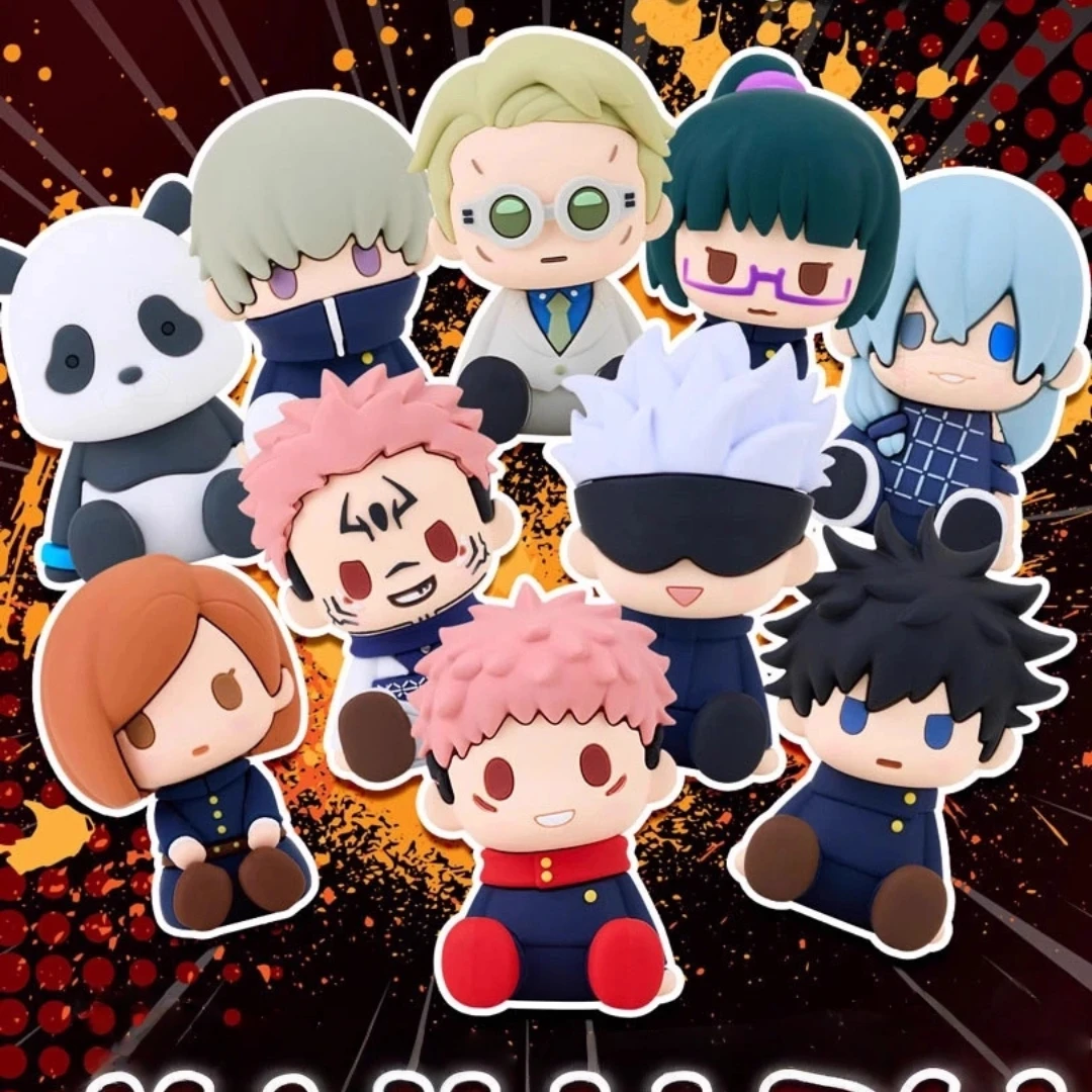 

Originate POTEPOTTE-R Jujutsu Kaisen Glue Dripping Doll Series слепая коробка Gojo Satoru изысканные настольные украшения подарок-сюрприз