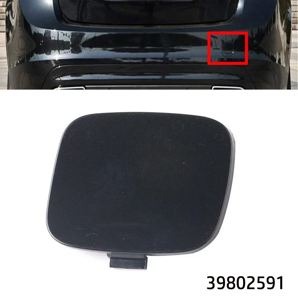 1pc ABS Plastic Rear Bumper Tow Hook Cover Towing Eye Cap  For VOLVO S60 2011-2018 39802591 Vehicle Rear Right Replacement