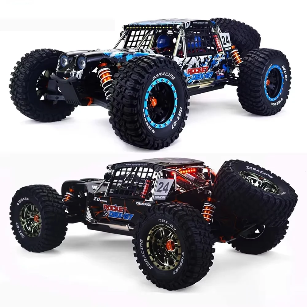 

ZD Racing DBX-07 1/7 Scale RC Car 4WD Desert Buggy 2.4G RTR 80km/h High Speed Electric Remote Control Simulation Models Car