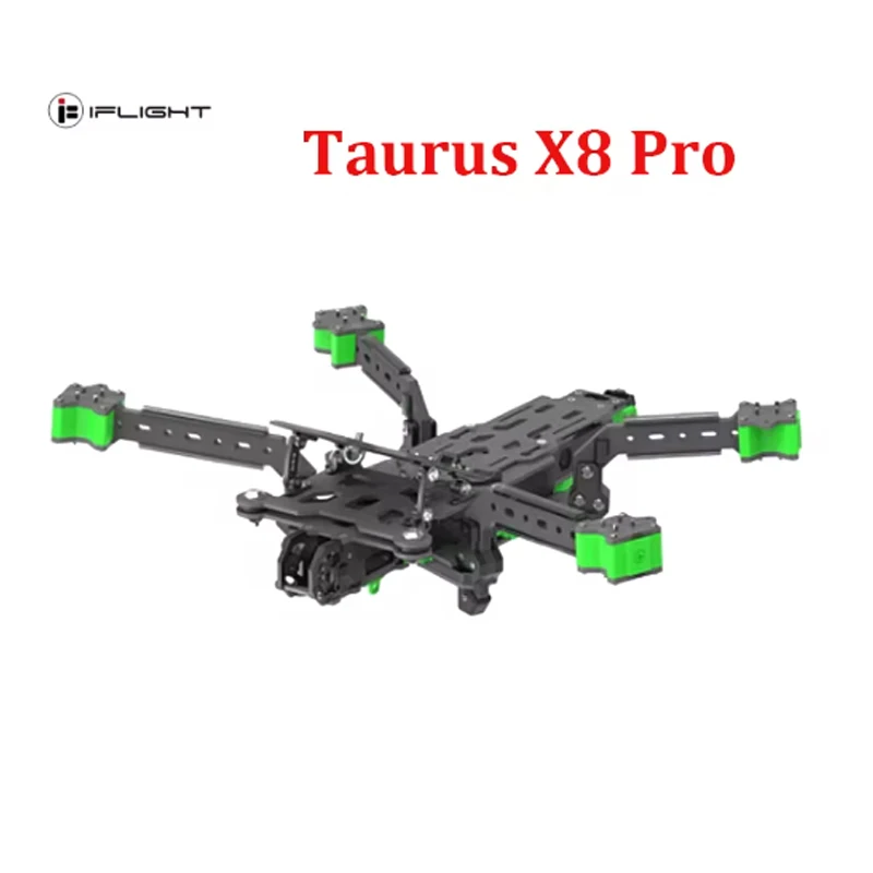 IFlight Taurus X8 Pro 450mm Cinelifter Frame Kit H/type W/ 8mm Arm Compatible 3110 Motor HQ 8X4X3 propeller 8S for RC FPV Drone