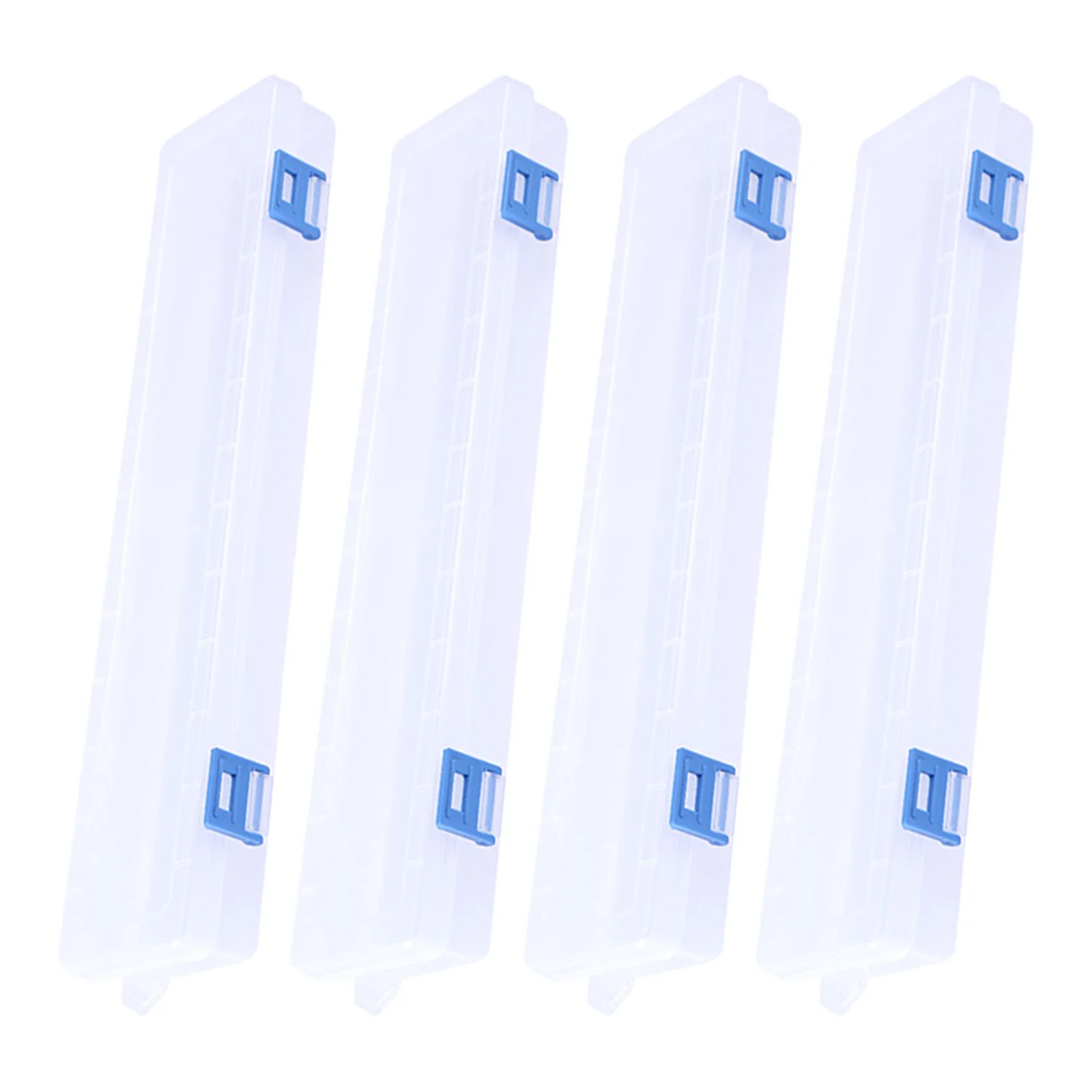 

4Pcs Clear Paint Brush Case -Resistant for DIY Painting Portable Tool Organizer Lightweight Drawing Pen