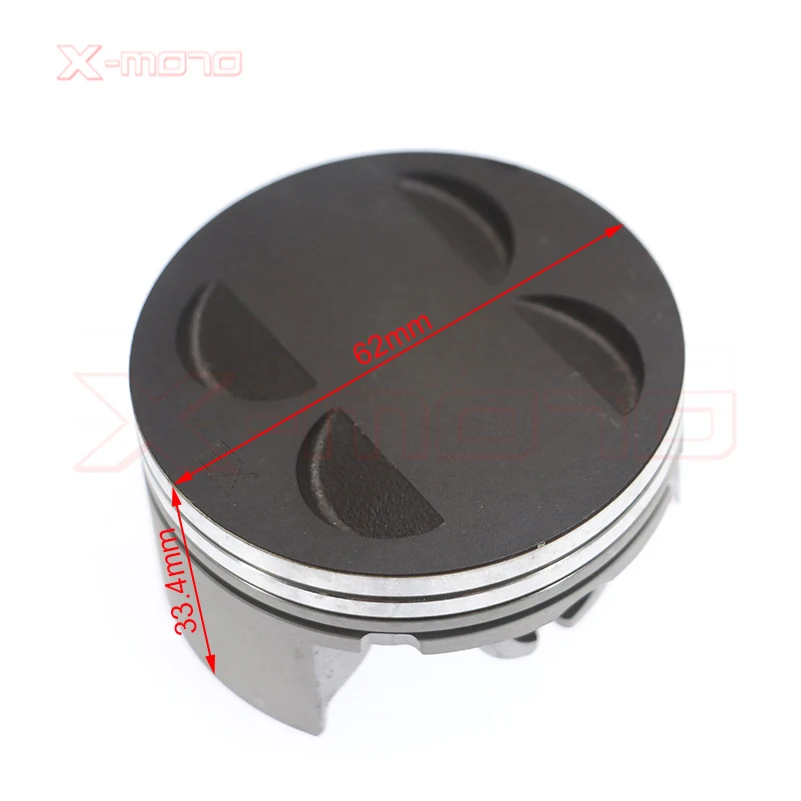 YX150 160 170 CC Engine 60/62mm Piston Kit For Kitaco YX 4 Valve Cylinder Head Pit Dirt Bikes YCF  SDG GPX Motocross